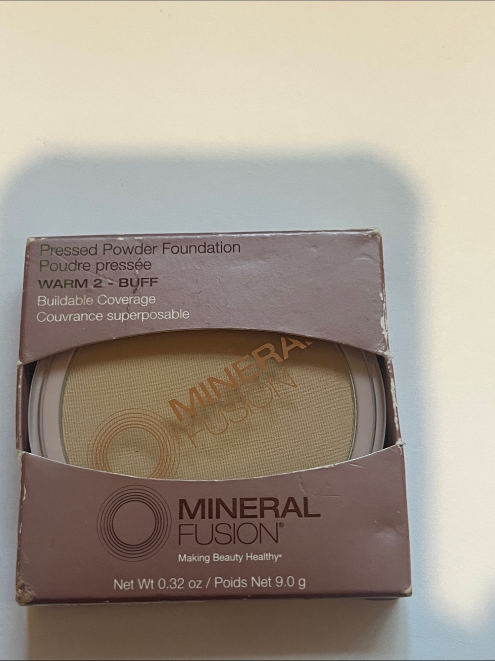 Mineral Fusion Pressed Powder Foundation - Buff (Warm 2)